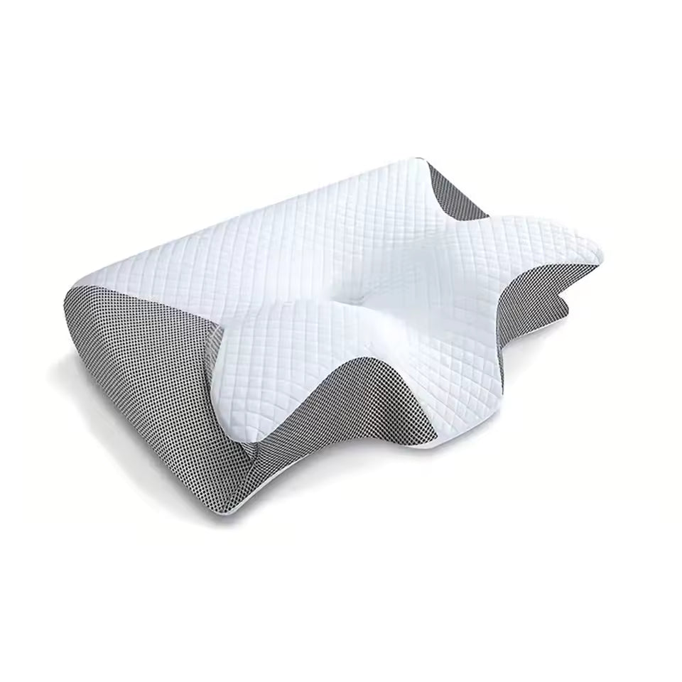 Oreiller cervical ergonomique à mémoire de forme