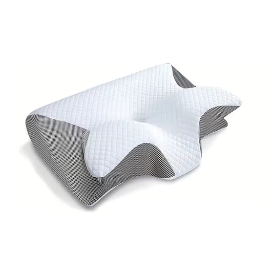 Oreiller cervical ergonomique à mémoire de forme