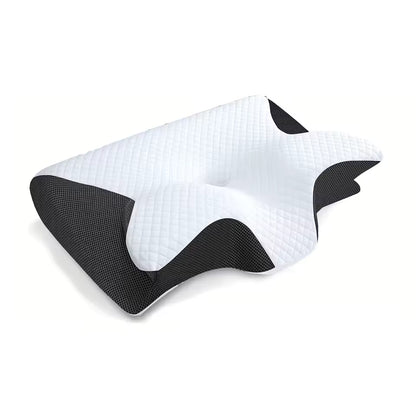 Oreiller cervical ergonomique à mémoire de forme